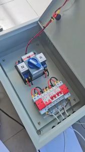 ATS Automatic Dual Power Transfer Switch 2P 63A สวิตซ์สลับแหล่งจ่ายไฟ อัตโนมัติ ระบบไฟฟ้าสำรอง ลงตู้เหล็ก พร้อมฟ้า2ทาง มีกราวด์  รุ่นใหม่