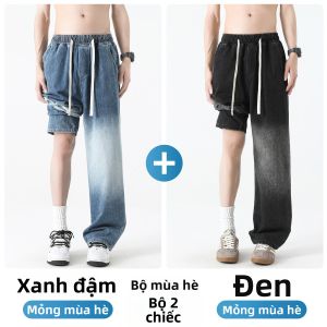 Paul Frank | Quần Jeans Thoáng Mát Rộng Rãi Dáng Rơi Đã Xử Lý jean Casual
