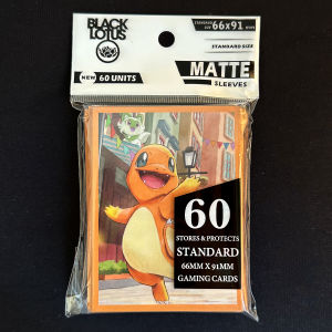 Takara Tomy | 60pcs PKM Standard Size 66x91MM PTCG Deck Protector Sleeves Pokemon Pikachu Charmander Trading Cards Shields Collectible Gifts