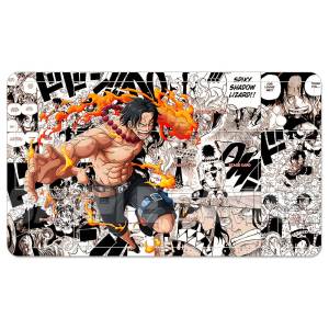 Bandai | OPCG One Piece Playmat Luffy Law Zoro Ace Perona Trading Card Game Mat Dedicated Card Play Against Table Mat
