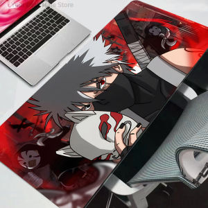 Bandai | Mouse Pad Naruto Large Gamer Gaming Accessories Speed Keyboard Rubber Lock Edge Desk Mat Laptop mousepad durable anime