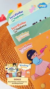 Seri Pintar Membaca (1 Set 4 Buku Berjenjang) - [Pustaka Hulwah x Arasy]