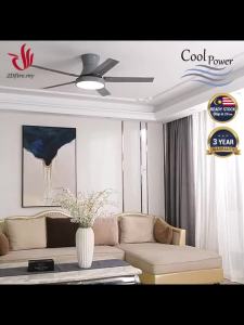 COOL POWER 42/56" LED 3 Modes Light Remote Ceiling Fan Bedroom Living Room Lampu Kipas Angin Siling 42/56 3 G17
