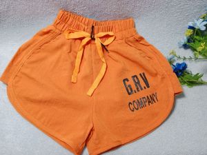 Quần đùi quần short ngắn có túi cho bé gái 6_19kg.Chất vải đũi Nhật thoáng mát bền đẹp.