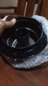 MOTORCYCLE PARTS REAR HUB TMX 155/RSUI-150 DOUBLE BEARING. [WHOLE STEEL] 36 36 HOLESl