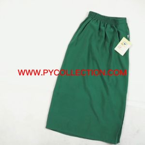 Unipro Harga Borong High Quality Kain Kurung Sekolah Hijau Agama Kain Licin Koshibo Buatan Malaysia Up006