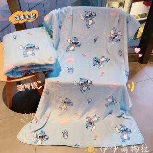 Cartoon Stevie Warm Fleece Blanket Office Nap Cover Student Dormitory Sofa Air Conditioner Blanket Versatile All Seasons