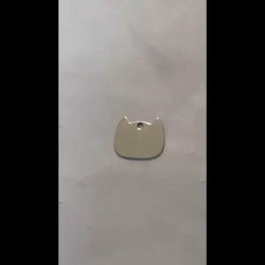 Personalized Stainless Steel dog tag cat tag name engraved ID Tags [EMW SOLUTION]