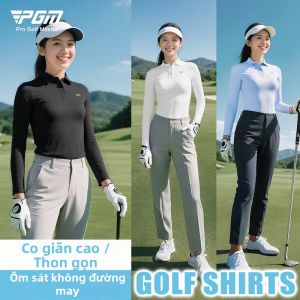PGM | Áo Polo & Áo Thun Thể Thao Mùa Hè Cho Nữ