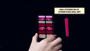 Alobeauty - NAIL STICKER 3D UV STIKER KUKU NAIL ART [11 MOTIF]