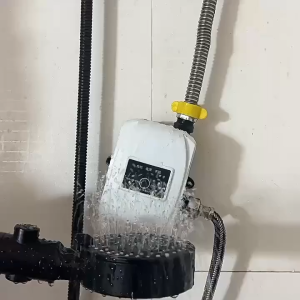 150W 24V Water Pump Booster Pump ปั๊มบูสเตอร์ปั๊มตัวเชื่อมต่อที่อยู่อาศัยสำหรับหัวฝักบัวอ่างล้างจานในครัวนอก