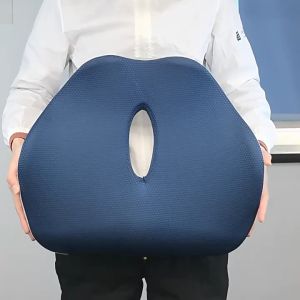Memory Foam Seat Cushion for Desk Chair Seat Cushion for Tailbone Pain ReliefBack PainChair Cushion Support Posture Correcting Beautiful Buttocks Pad for Chair Car Office