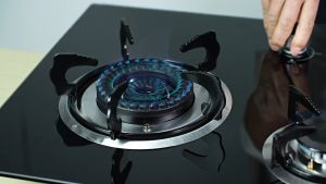 ✨✨EDWARD 3 Burners Tempered Glass Gas Stove Desktop Embedded Liquefied Gas Cooker Home Kitchen Cooktop 三头燃气灶
