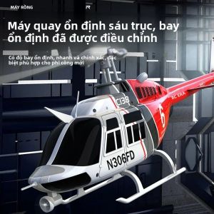 Mô Hình Trực Thăng Điều Khiển Từ Xa RC ERA C138 1:36 Mô Phỏng Bell 206 Với Chức Năng Giữ Độ Cao 2.4G Con Quay Hồi Chuyển 6 Trục Chất Liệu Kim Loại & Nhựa Khoảng Cách Điều Khiển Từ Xa 100M