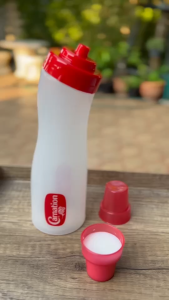 (เซท 3 ใบ) ขนาดความจุ 750ml  ขวดบีบน้มข้นหวาน ขวดบีบซอสคาร์เนชั่น