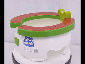 กระโถนนั่งเด็กพกพา 2in1 ปรับเป็นที่นั่งเล่นได้ ลายผลไม้ ทำความสะอาดง่าย