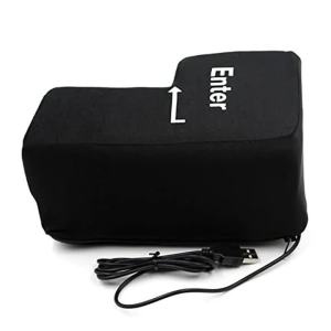 Gối Giảm Stress Hình Phím Enter USB Sáng Tạo Cỡ Lớn Với Nút Enter Lớn Dành Cho Nhân Viên Văn Phòng Và Lập Trình Viên Đệm Kê Bàn Làm Việc Giúp Giảm Áp Lực