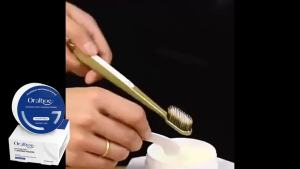 oralhoe | Probiotic Brightening Tooth Powder Remove Tooth Stains Relieve Gum Discomfort Reduce Dental Plaque Fresh Breath Oral Care Powder