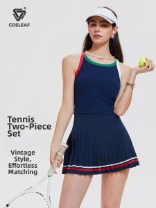 COSLEAF | New Professional Tennis Skirt Set for Spring and Summer