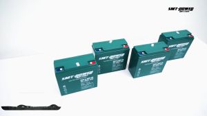 Baterai SMT 6DZF20 12V 20AH 2HR Baut Electric Vehicle Battery. Original Garansi Resmi Packing Aman