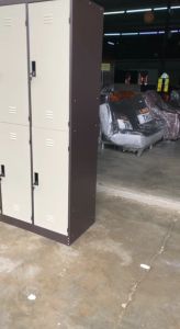 EHL FURNITURE 6 Compartment Multipurpose Steel Locker Steel LockerStorage Cabinet Almari Besi Locker Besi