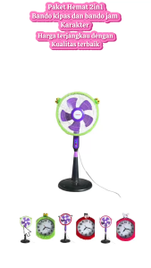 2in1 set(bando kipas+bando jam) rasfur