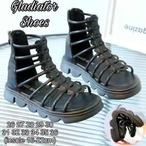SEPATU BOOTS ANAK PEREMPUAN GLADIATOR SHOES MURAH IMPORT