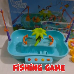 [PROMO] Premium - Mainan Anak Fishing Game Kustom & Zeeri 889-302 - Mainan Pancingan Kolam Ikan SNI