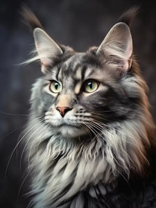 Beautiful Maine Coon Cat Face Paper Jigsaw Puzzle 500 1000 1200 2000pcs For Adults Home Decor Gift Brain Teaser Family Game