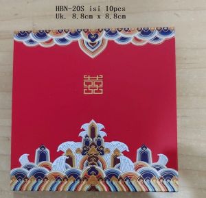 Angpau Wedding HBN uk S / Angpao Amplop Merah Angpau Pernikahan Shuang Xi