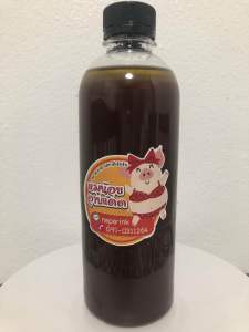 น้ำซอสหมักหมูแดดเดียว สูตรบ้านเตี่ยไสว 500 ml. (1 ขวดหมักหมูได้ 5 กก.) รสชาติเค็มหวาน อร่อย เข้มข้น