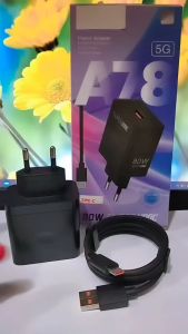 Charger OPP A78 5G 80W Super VOOC Support Fast Charging