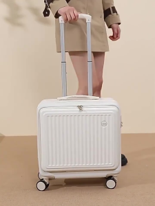 BoldEdge 18 Inch Ringan Dan Multi Fungsi Cabin koper Travel ABS PVC Koper Kabin Tas Koper