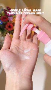 SIAP DIKIRIMKAN - Glad2Glow Milk Amino Acids Gentle Cleanser 80 gr Pembersih Wajah sabun cuci muka milk amino facial foam cleanser berfungsi untuk Membersihkan kotoran dan makeup sehari-hari- melembabkan kulit serta membuat wajah lebih cerah