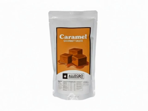 Allegro Caramel Sauce | Thick Gourmet Sauce for Cafe Drinks Milk Tea & Dessert Toppings 1Kg