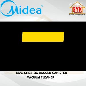 SYK MIDEA MVC-1211S 1200W MVC-C1433-BG 1400W Bagged Canister Vacuum Cleaner Home Appliances Mesin Penyedut Habuk