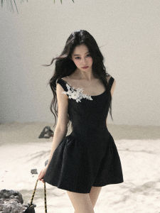 SHAOYEYAN | Floral Lace French Style Summer Puff Skirt