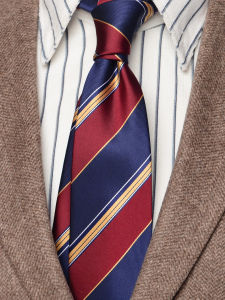 Romguest | Business Formal Patterned Tie For Grooms and Bridal Party College Style