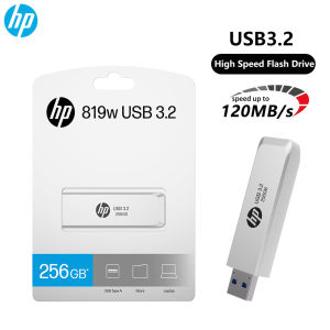 HP 819w USB Flash Drive 3.2 128GB 64GB High Speed Sticks External Storage Metal Pen Drive Creative Personality Car Music
