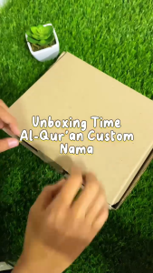 Al Quran Blok Warna Custom Nama Terjemahan Perkata Quran Bisa Pakai Nama Sendiri Hadiah Kado Ulang Tahun