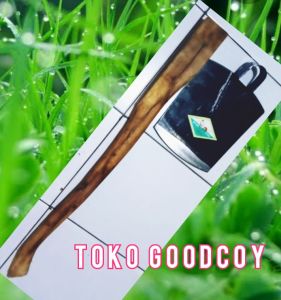 Cangkul Gergaji Gagang Kayu Paket berkebun isi 3pc