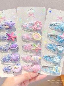 ENEN | Sea-themed Cartoon Shell Clip Non-slip Hairpin