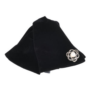 NING ZHOU | Bouncy Rear Profile Large Shark Clip Black Hair Clip
