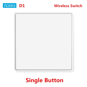 Aqara | Aqara D1 Smart Wall Switch Zigbee Wireless Remote Control Key Light Switch Neutral Fire Wire Triple Button For Mijia Smart Home