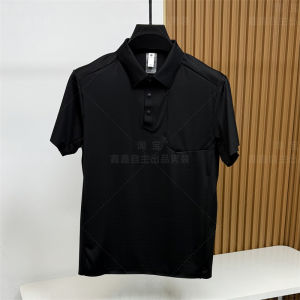 Diy System Ice Silk Cool Feeling Fabric 3D Tailoring Summer Mens Outdoor Sports Breathable Drapey Short Sleeve POLO Shirt