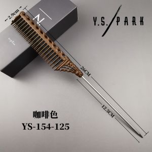 Original YS PARK Triple Row Hair Styling Comb Anti-static Sharp Tail Comb for Hairdressing And Personal Grooming