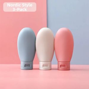 Travel Portion Bottles Portable Silicone Toiletry Set