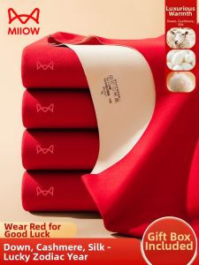 Quần lót MiiOW cho nam và nữ làm bằng cotton giữ ấm