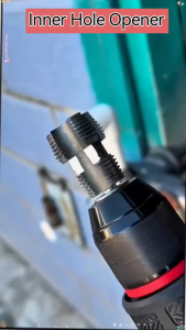 CASTA Mata Bor Cetak Drat Pipa PVC 1/2 Inch 4 Point dan 3/4 Inch 6 Point – Alat Pembuat Ulir Pipa Air Logam Kuat Tahan Lama Cocok Bor Listrik