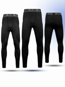 Elastic Fitness Thermal Long Tights